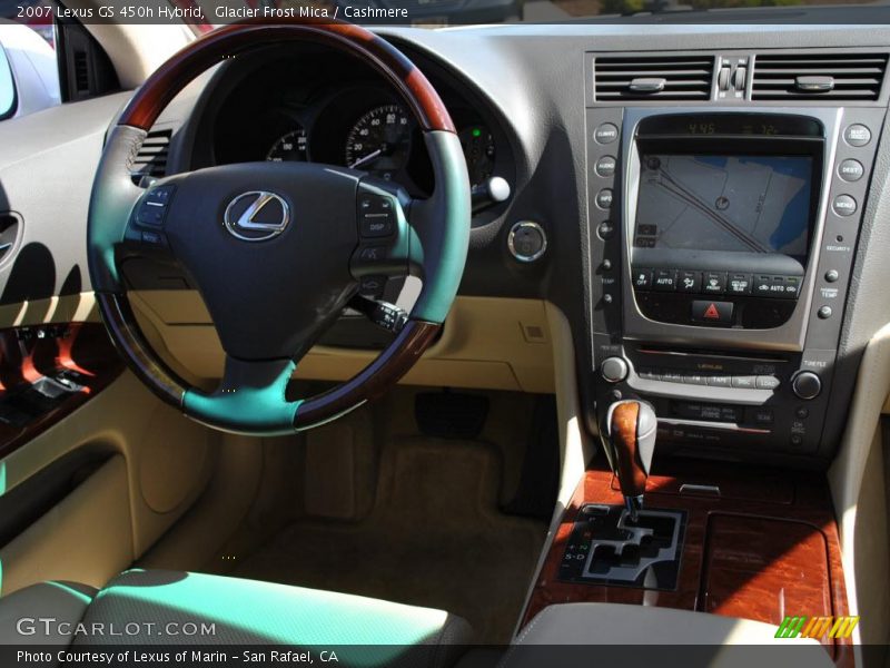 Glacier Frost Mica / Cashmere 2007 Lexus GS 450h Hybrid
