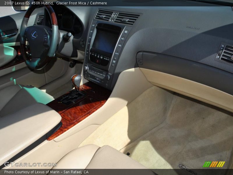 Glacier Frost Mica / Cashmere 2007 Lexus GS 450h Hybrid