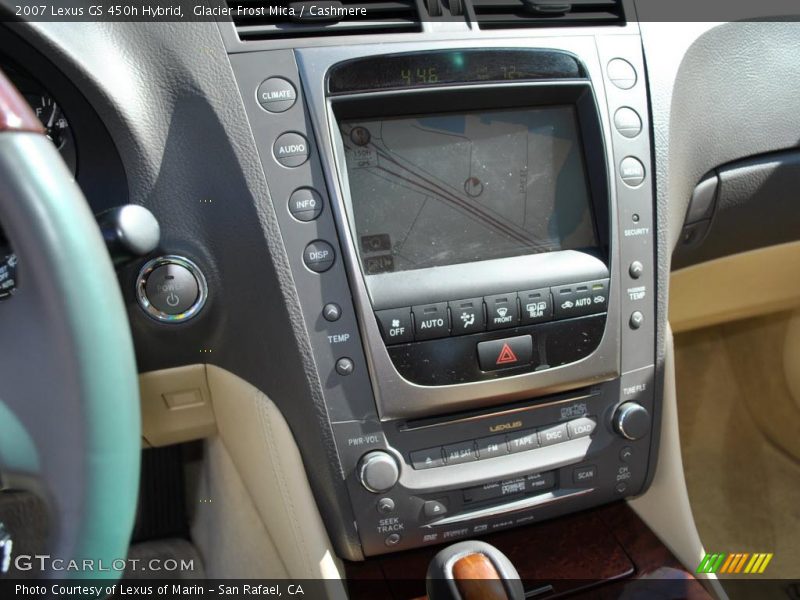 Glacier Frost Mica / Cashmere 2007 Lexus GS 450h Hybrid