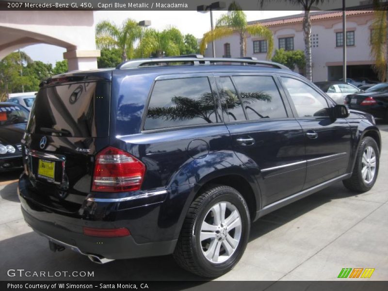 Capri Blue Metallic / Macadamia 2007 Mercedes-Benz GL 450