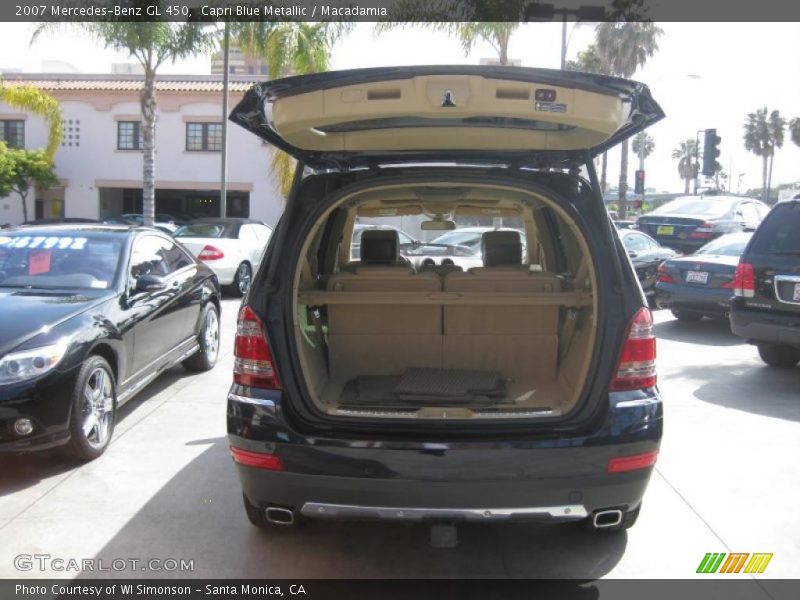Capri Blue Metallic / Macadamia 2007 Mercedes-Benz GL 450