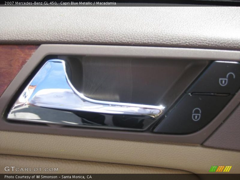 Capri Blue Metallic / Macadamia 2007 Mercedes-Benz GL 450