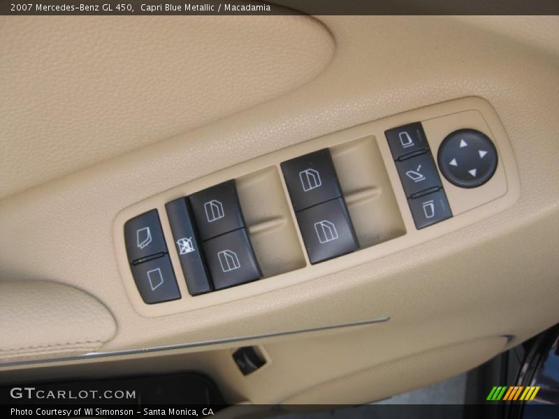 Capri Blue Metallic / Macadamia 2007 Mercedes-Benz GL 450