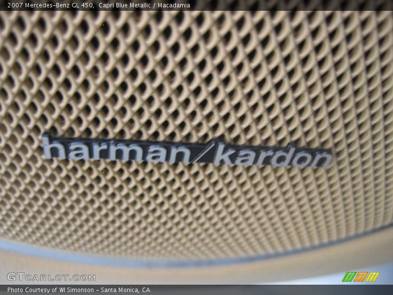 Capri Blue Metallic / Macadamia 2007 Mercedes-Benz GL 450