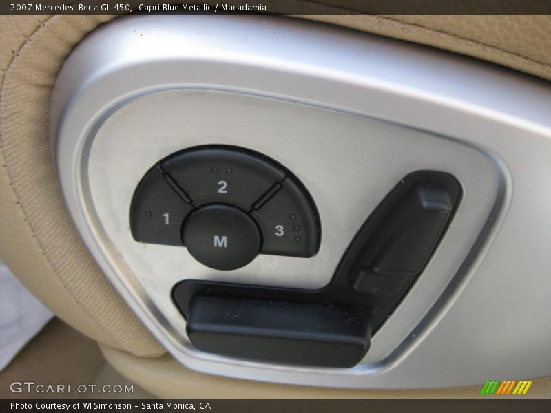 Capri Blue Metallic / Macadamia 2007 Mercedes-Benz GL 450