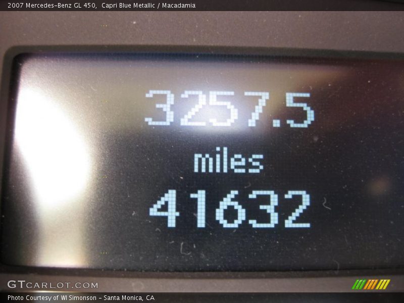 Capri Blue Metallic / Macadamia 2007 Mercedes-Benz GL 450