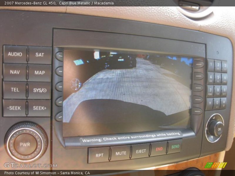 Capri Blue Metallic / Macadamia 2007 Mercedes-Benz GL 450