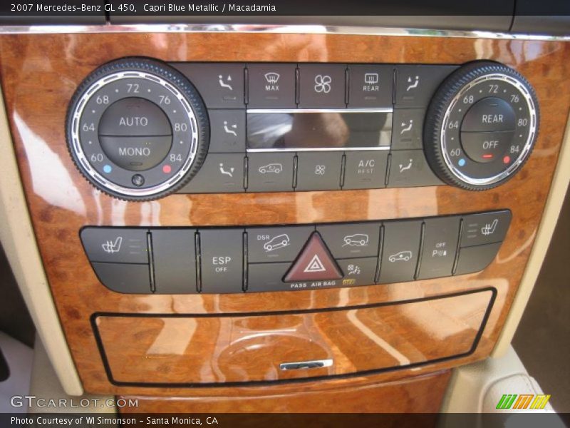 Capri Blue Metallic / Macadamia 2007 Mercedes-Benz GL 450