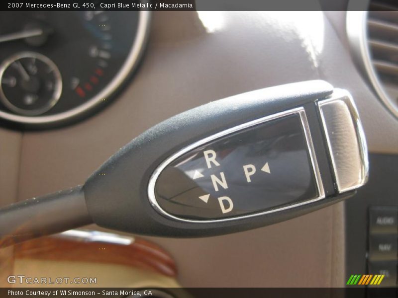 Capri Blue Metallic / Macadamia 2007 Mercedes-Benz GL 450