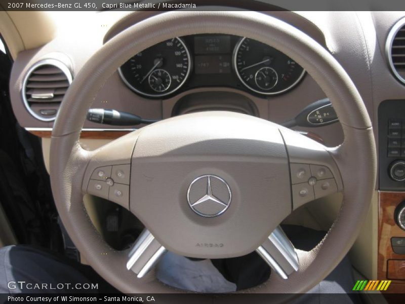 Capri Blue Metallic / Macadamia 2007 Mercedes-Benz GL 450