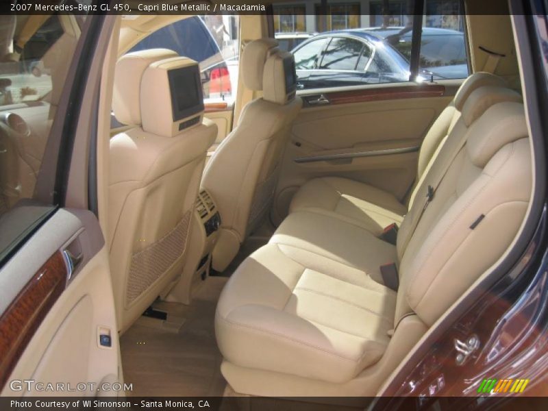 Capri Blue Metallic / Macadamia 2007 Mercedes-Benz GL 450