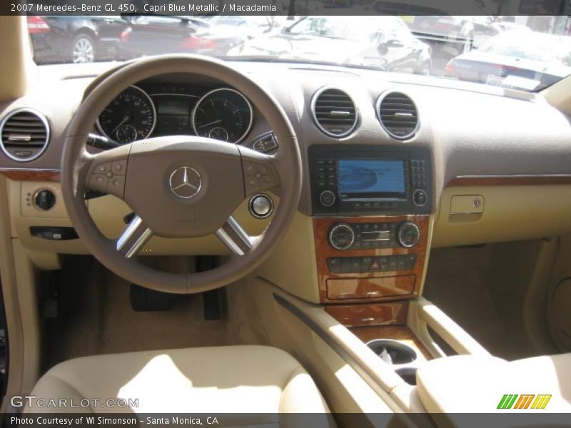 Capri Blue Metallic / Macadamia 2007 Mercedes-Benz GL 450