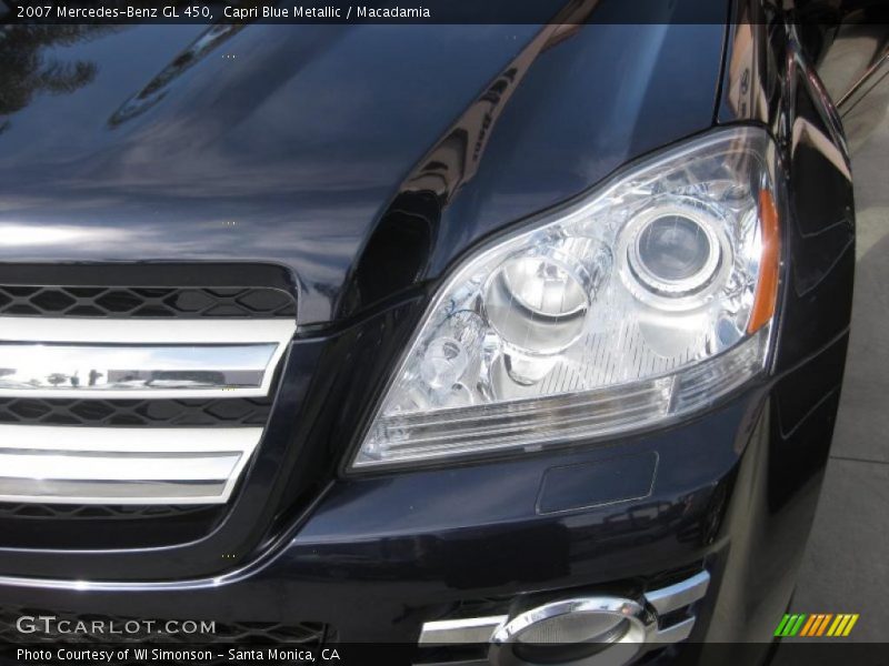 Capri Blue Metallic / Macadamia 2007 Mercedes-Benz GL 450