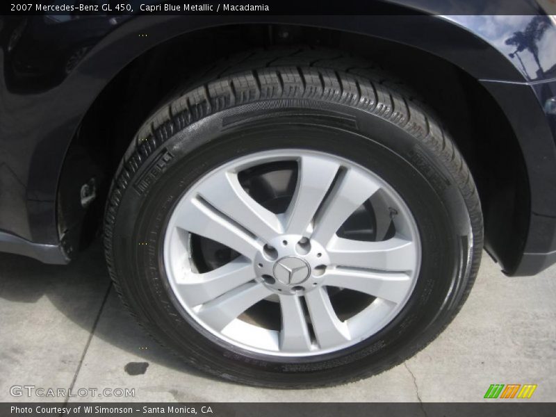 Capri Blue Metallic / Macadamia 2007 Mercedes-Benz GL 450