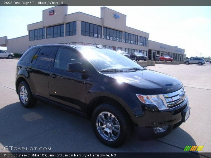 Black / Charcoal 2008 Ford Edge SEL