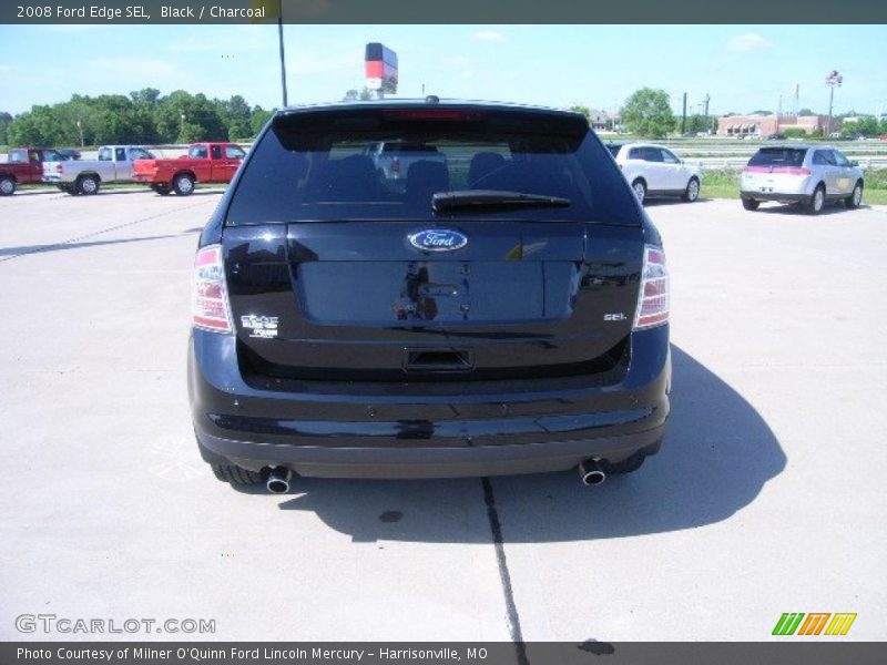 Black / Charcoal 2008 Ford Edge SEL