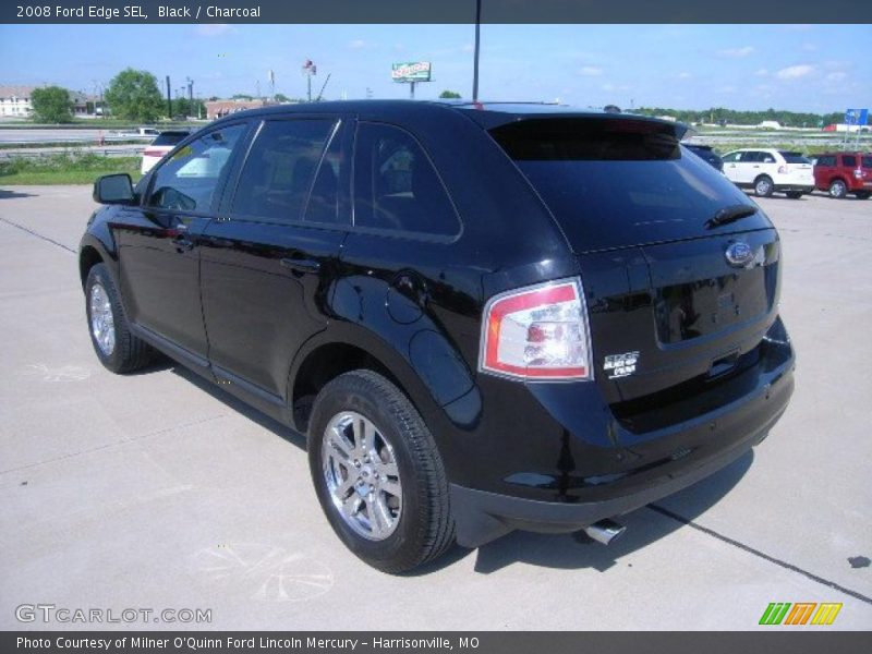 Black / Charcoal 2008 Ford Edge SEL