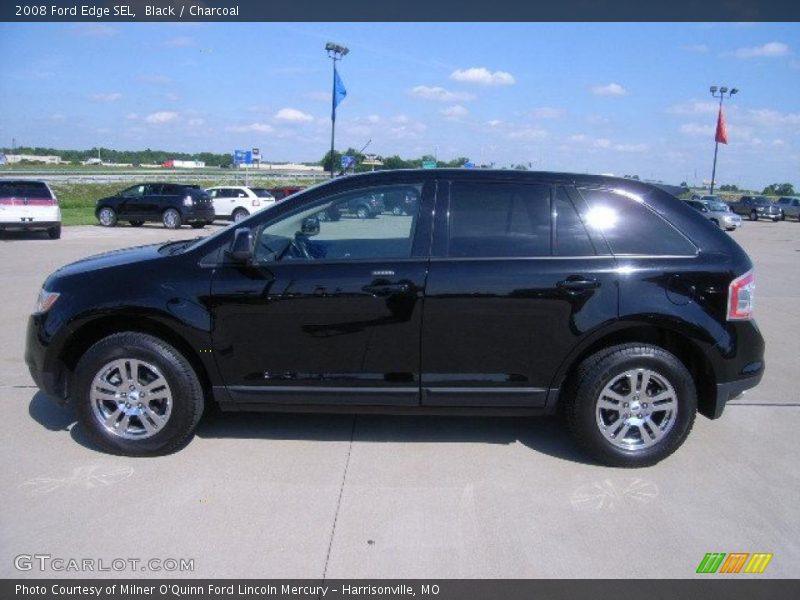 Black / Charcoal 2008 Ford Edge SEL