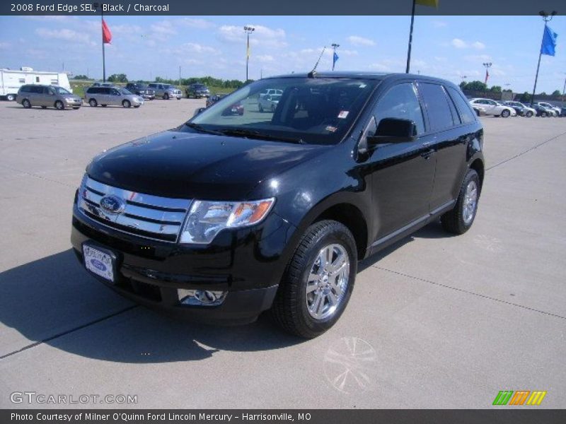 Black / Charcoal 2008 Ford Edge SEL