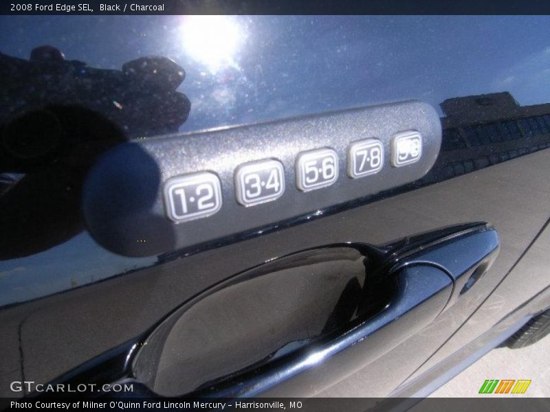 Black / Charcoal 2008 Ford Edge SEL
