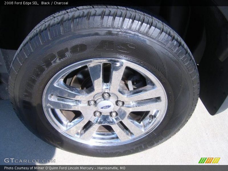 Black / Charcoal 2008 Ford Edge SEL