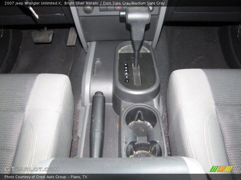Bright Silver Metallic / Dark Slate Gray/Medium Slate Gray 2007 Jeep Wrangler Unlimited X