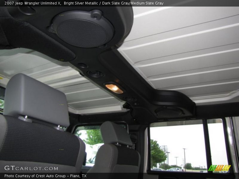 Bright Silver Metallic / Dark Slate Gray/Medium Slate Gray 2007 Jeep Wrangler Unlimited X