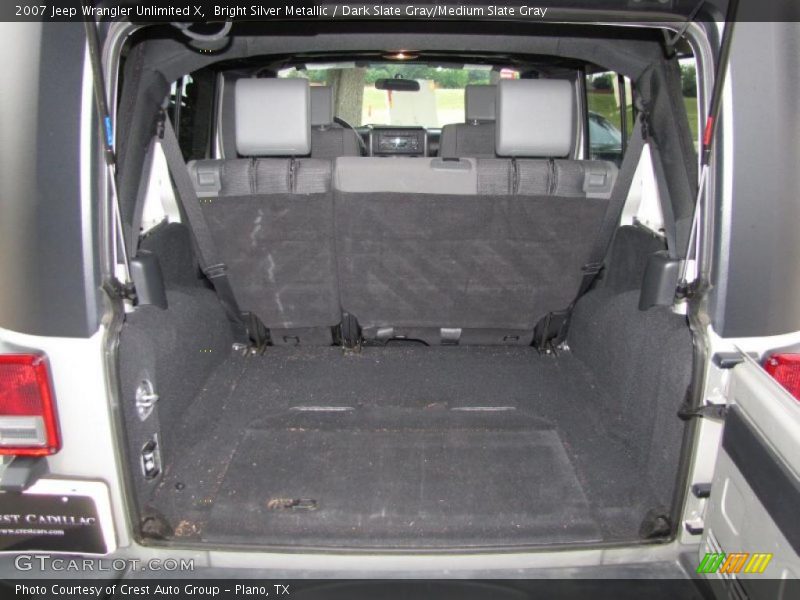 Bright Silver Metallic / Dark Slate Gray/Medium Slate Gray 2007 Jeep Wrangler Unlimited X