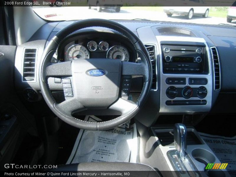Black / Charcoal 2008 Ford Edge SEL