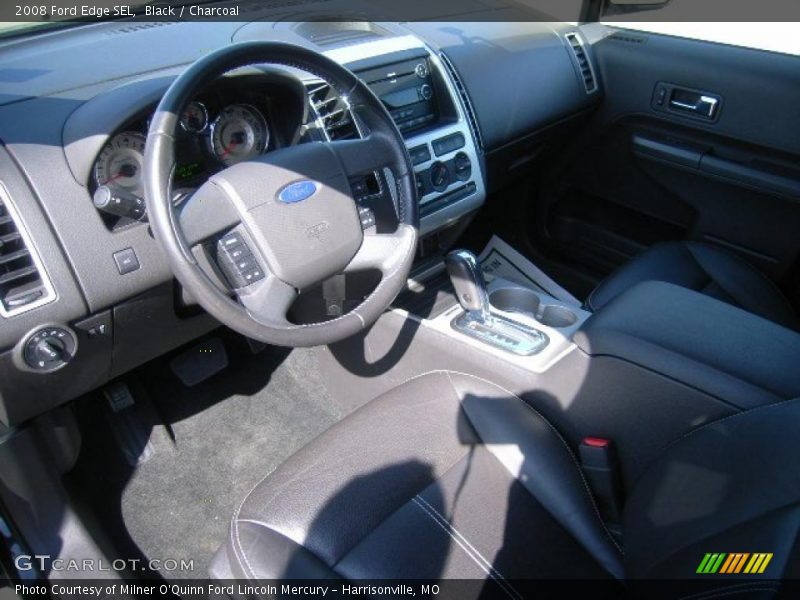 Black / Charcoal 2008 Ford Edge SEL