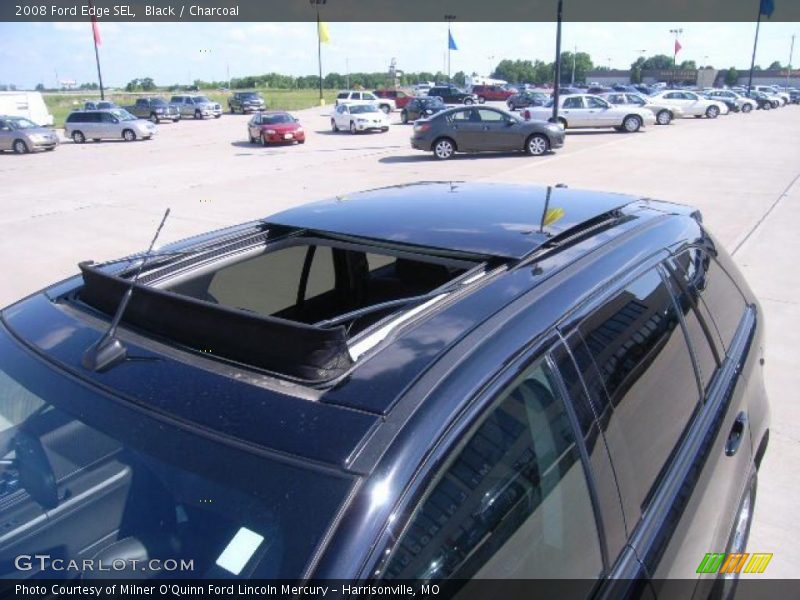 Black / Charcoal 2008 Ford Edge SEL