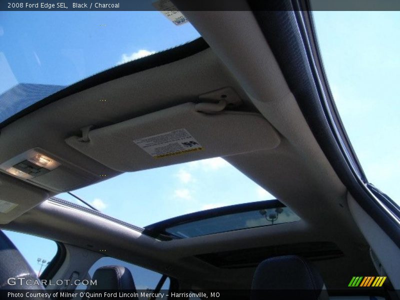 Black / Charcoal 2008 Ford Edge SEL