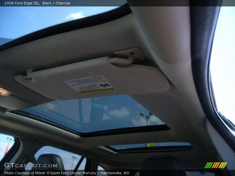 Black / Charcoal 2008 Ford Edge SEL