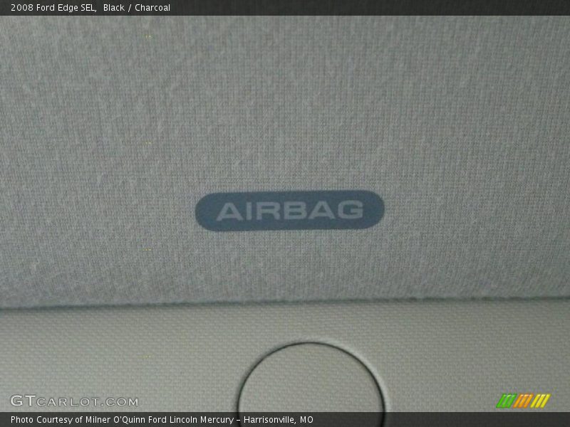 Black / Charcoal 2008 Ford Edge SEL