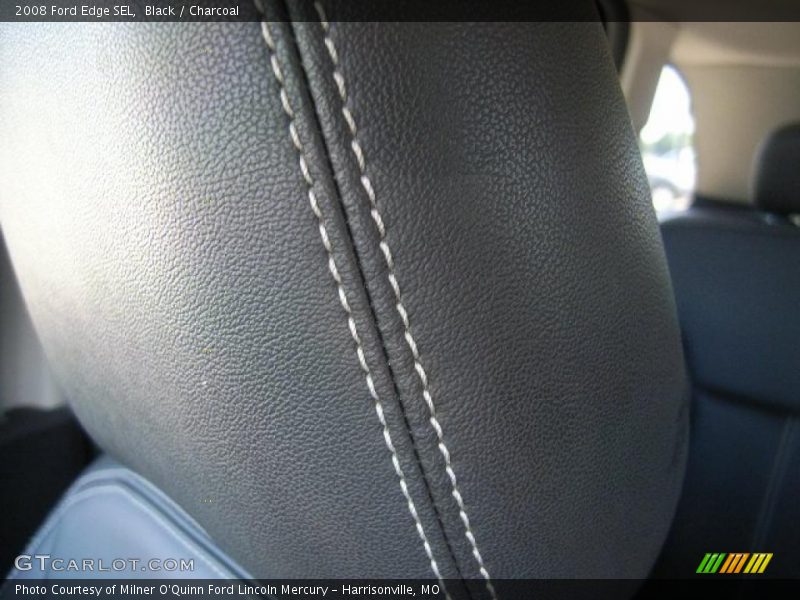 Black / Charcoal 2008 Ford Edge SEL