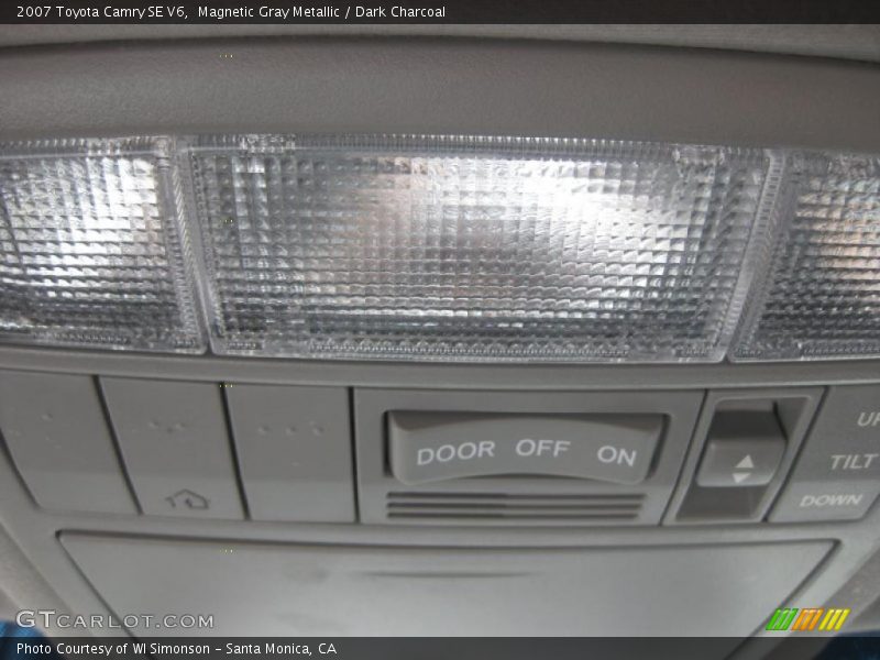 Magnetic Gray Metallic / Dark Charcoal 2007 Toyota Camry SE V6