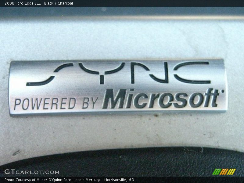 Black / Charcoal 2008 Ford Edge SEL