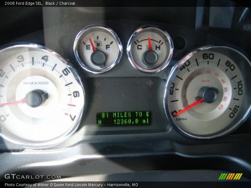 Black / Charcoal 2008 Ford Edge SEL