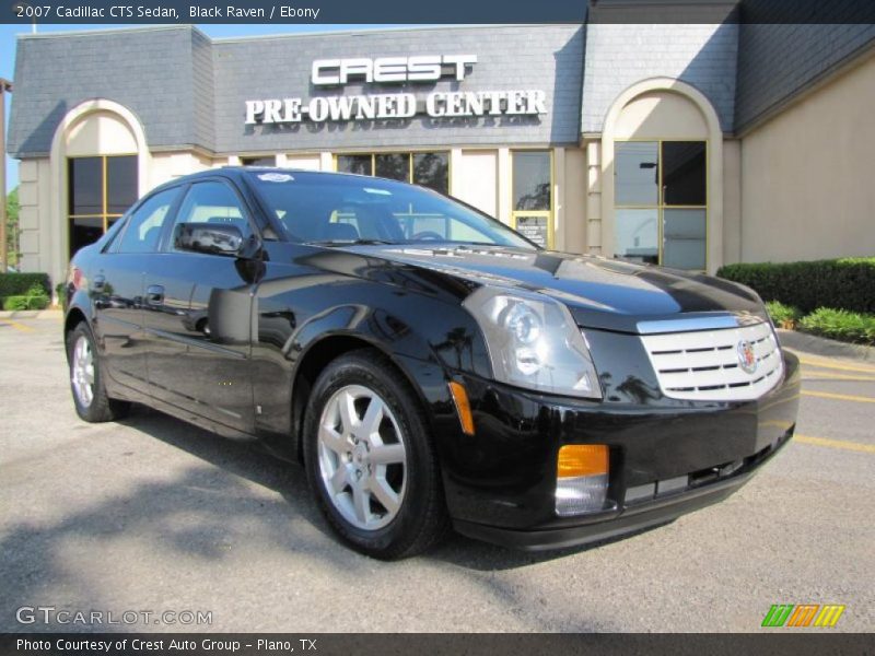 Black Raven / Ebony 2007 Cadillac CTS Sedan