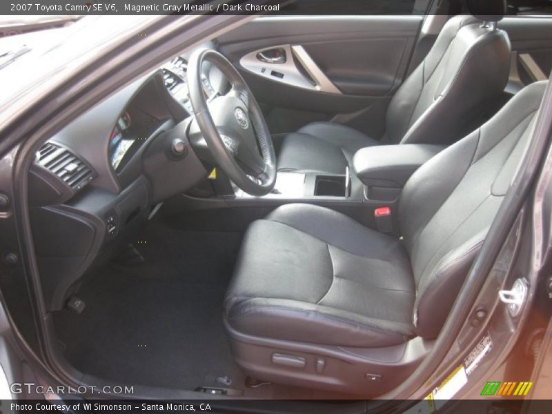 Magnetic Gray Metallic / Dark Charcoal 2007 Toyota Camry SE V6