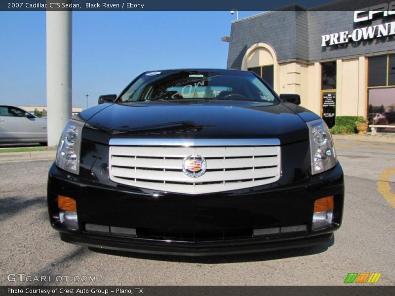 Black Raven / Ebony 2007 Cadillac CTS Sedan