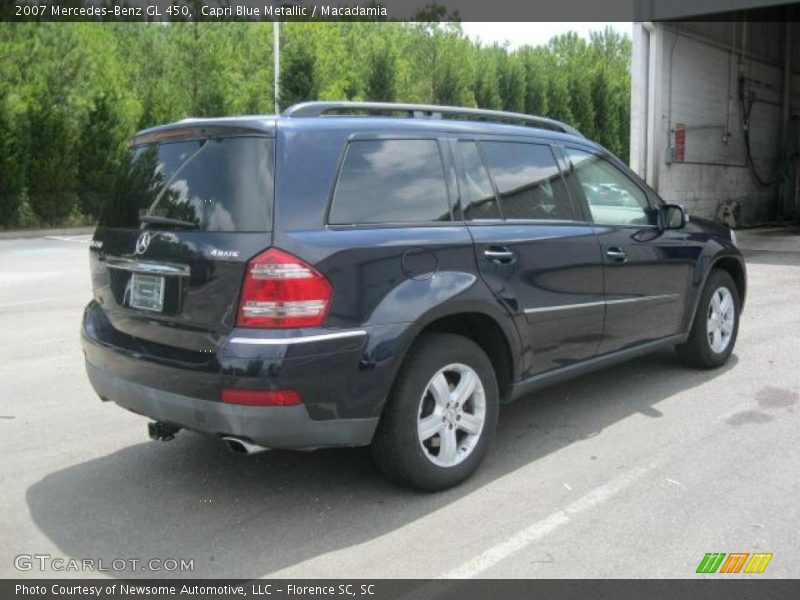 Capri Blue Metallic / Macadamia 2007 Mercedes-Benz GL 450