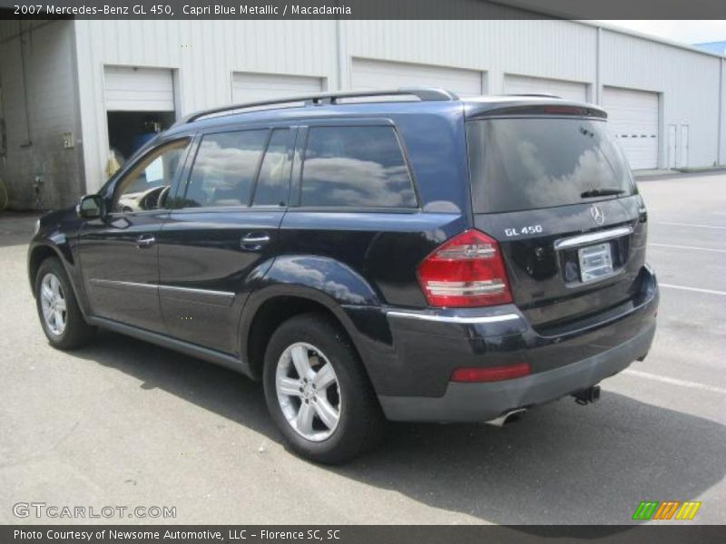 Capri Blue Metallic / Macadamia 2007 Mercedes-Benz GL 450