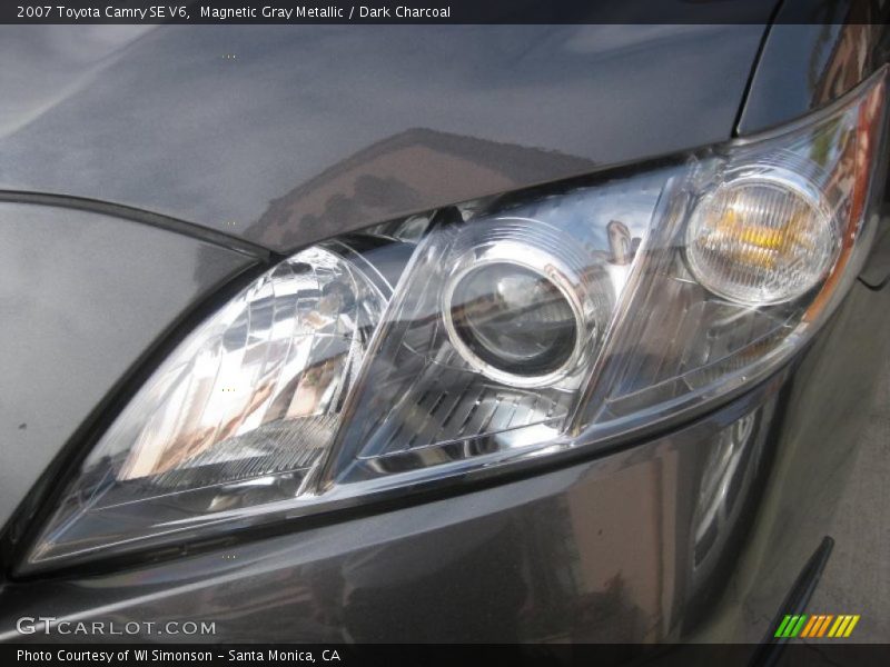 Magnetic Gray Metallic / Dark Charcoal 2007 Toyota Camry SE V6