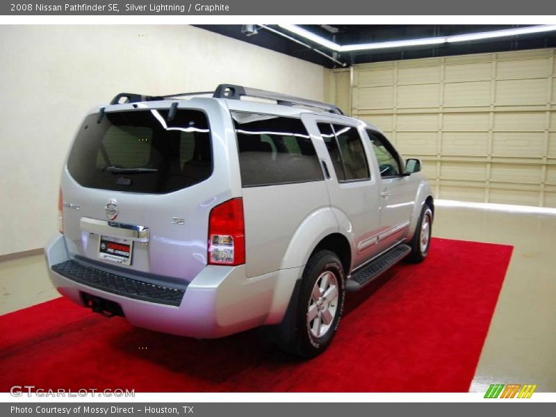 Silver Lightning / Graphite 2008 Nissan Pathfinder SE