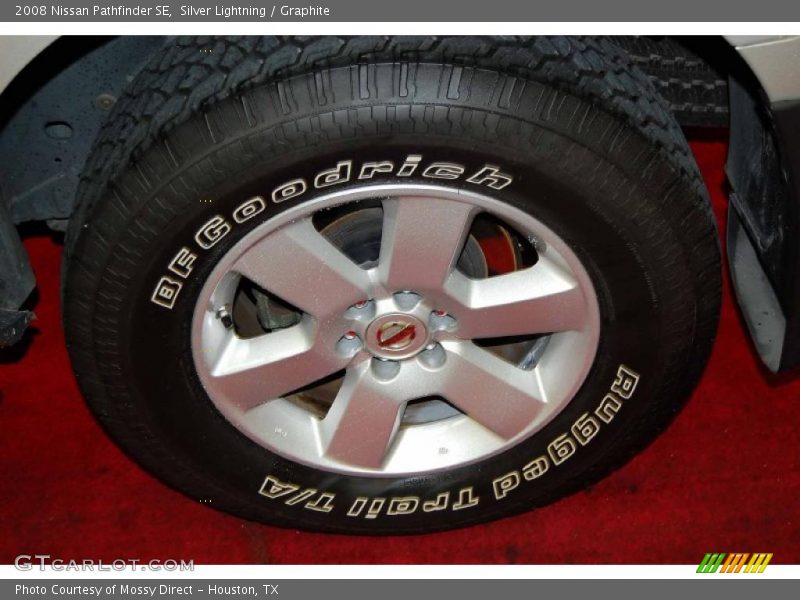 Silver Lightning / Graphite 2008 Nissan Pathfinder SE