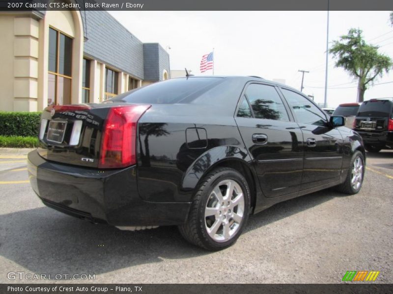 Black Raven / Ebony 2007 Cadillac CTS Sedan