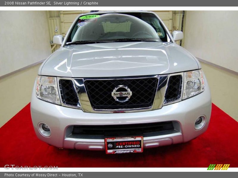 Silver Lightning / Graphite 2008 Nissan Pathfinder SE