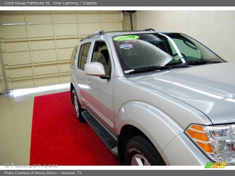 Silver Lightning / Graphite 2008 Nissan Pathfinder SE