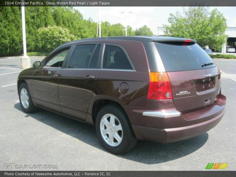 Deep Molten Red Pearl / Light Taupe 2004 Chrysler Pacifica
